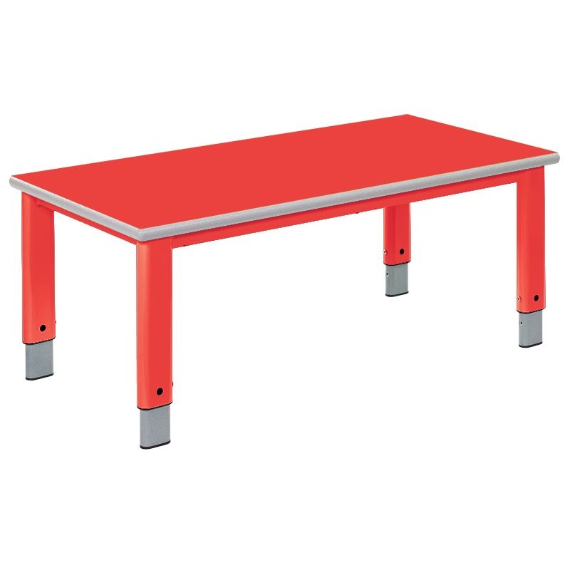 Start Right Bright Height Adjustable Rectangular School Tables - School Furniture