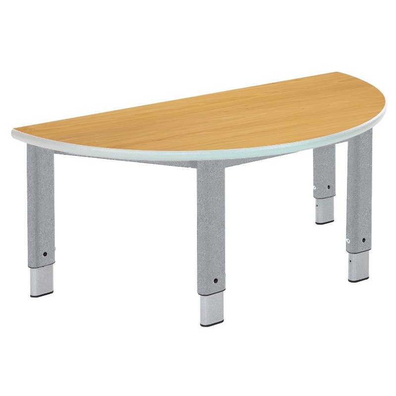 Start Right Height Adjustable Semi Circular School Tables - School Furniture