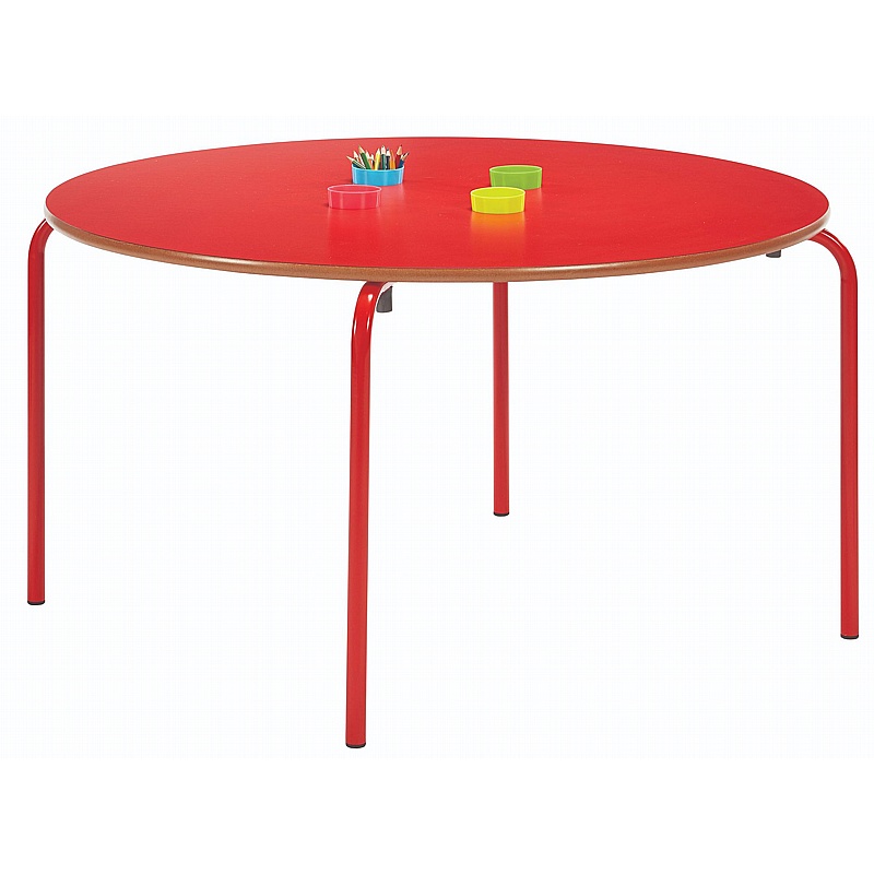 PenPot Bright Crush Bent Circular School Tables - School Furniture