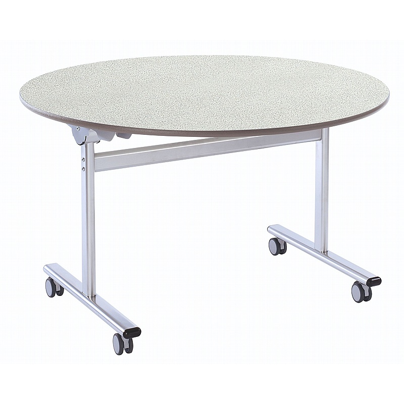 Meet Circular Tilting Meeting Tables - Meeting Room
