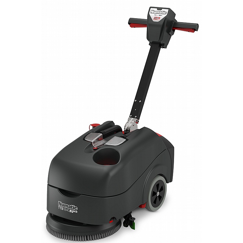 Numatic TTB1840NX-R Cordless Compact Battery Scrubber Dryer - Office Accessories