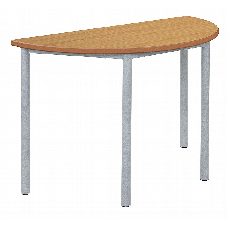 Meet Semi Circular Flexi Office Tables - Meeting Room