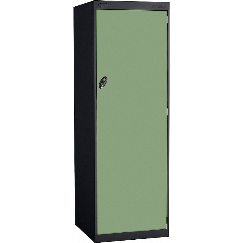 Stellar Probe Equinox Antibacterial 2 Compartment Crew Lockers with Hasp and Staple Lock - Office Storage