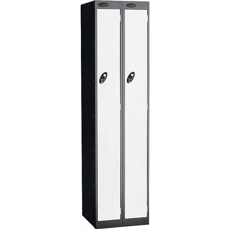 Stellar Probe Antibacterial Twin Door Lockers with Hasp and Staple Lock - Office Storage