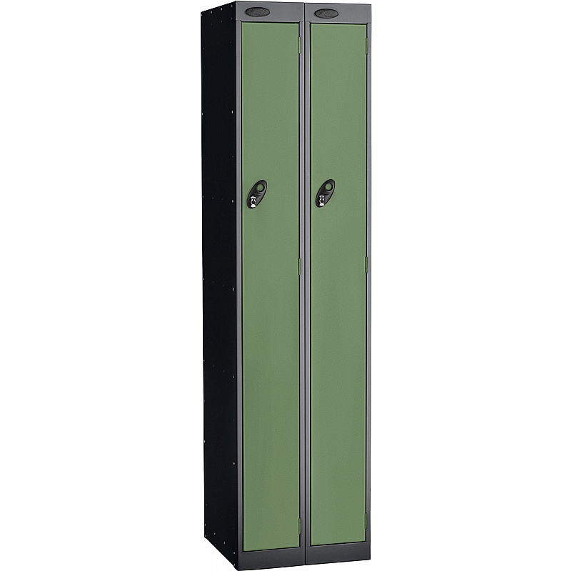 Stellar Probe Equinox Antibacterial Twin Door Lockers with Hasp and Staple Lock - Office Storage