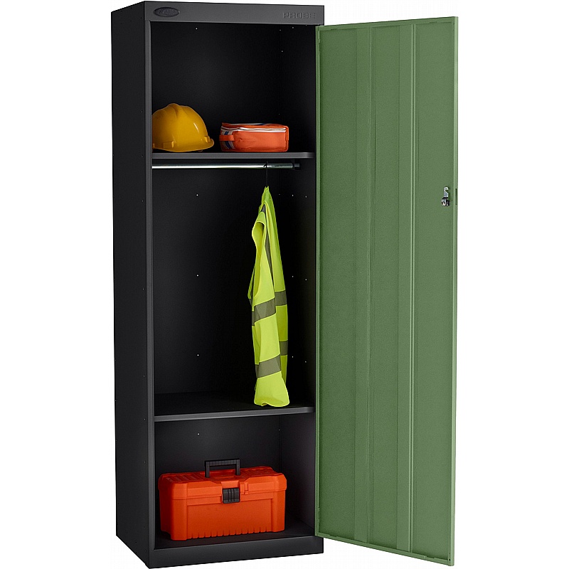 Stellar Probe Equinox Antibacterial Hi-Capacity Lockers with Cam Lock - Office Storage