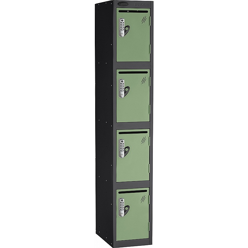Stellar Probe Equinox Antibacterial Postal Lockers with Digital Combination Lock - Office Storage