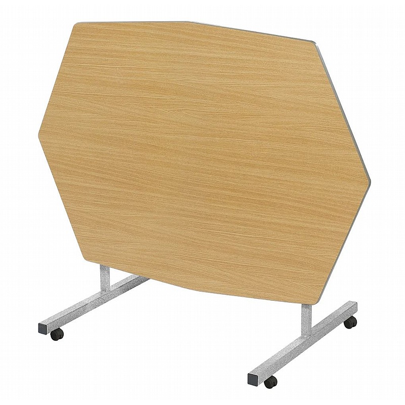 Anchor Irregular Octagonal Flip Top Dining Tables - School Furniture
