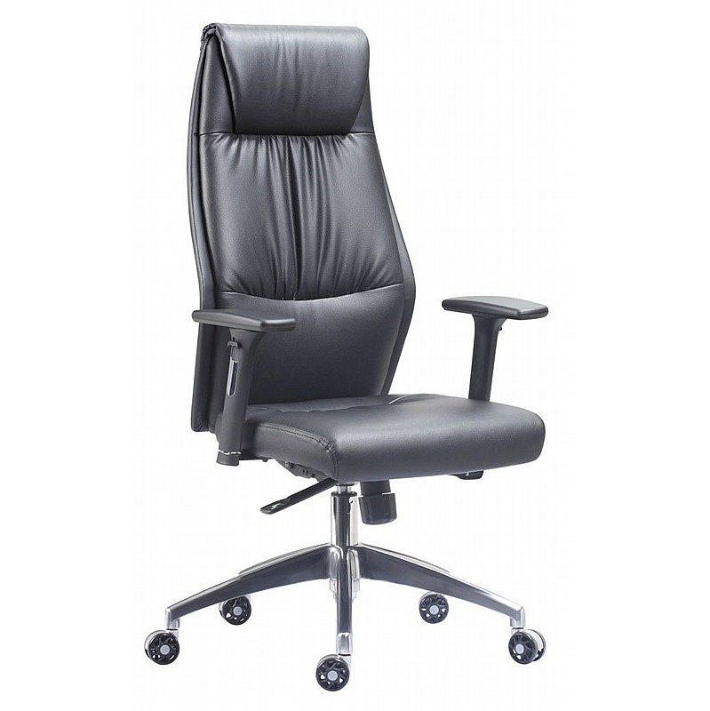 Laredo High Back Executive Leather Office Chair - Office Chairs