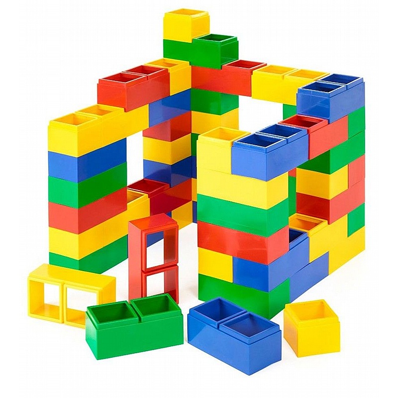 Plasbric 55 Brick Pack Building Blocks - School Furniture