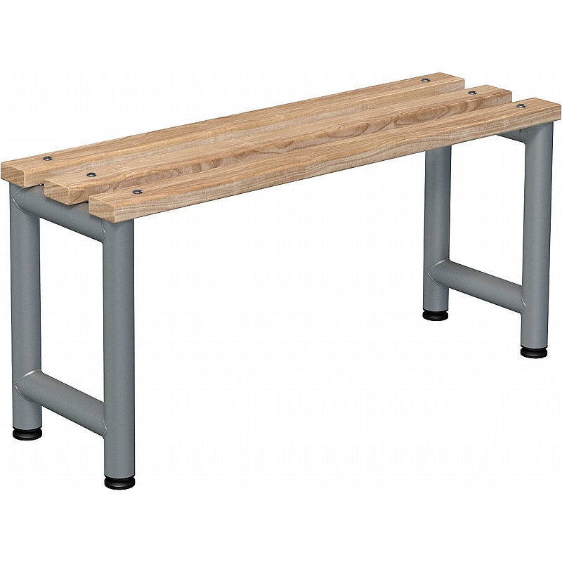 Stellar Probe Single Wooden Slat Changing and Cloakroom Benches - School Furniture