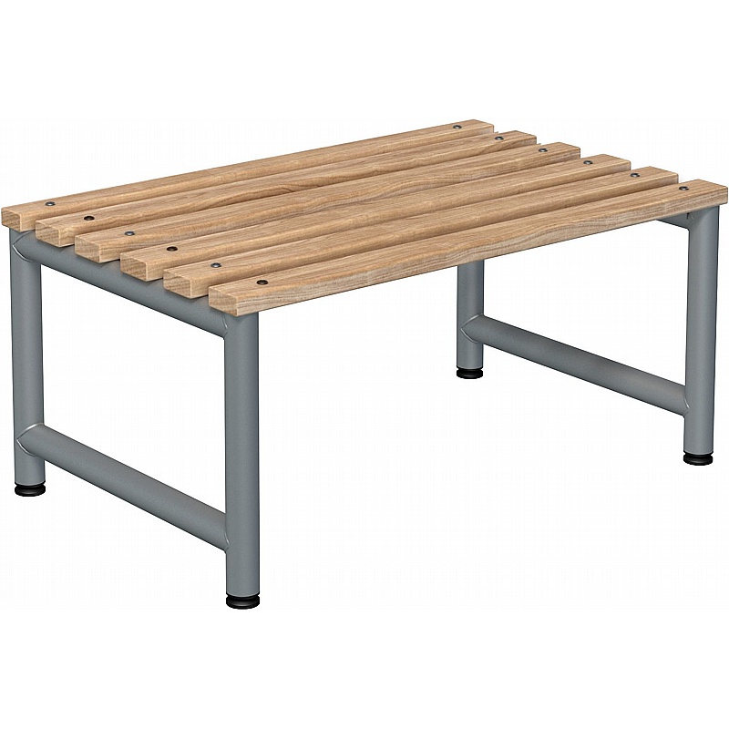 Stellar Probe Double Wooden Slat Changing and Cloakroom Benches - School Furniture