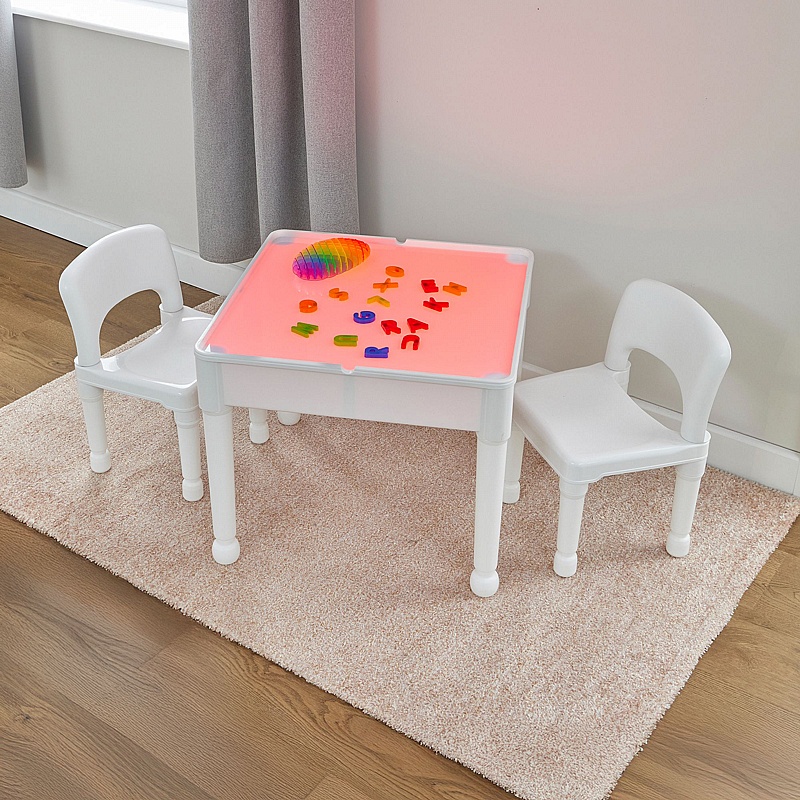Light Table and Two Chairs Set - School Furniture