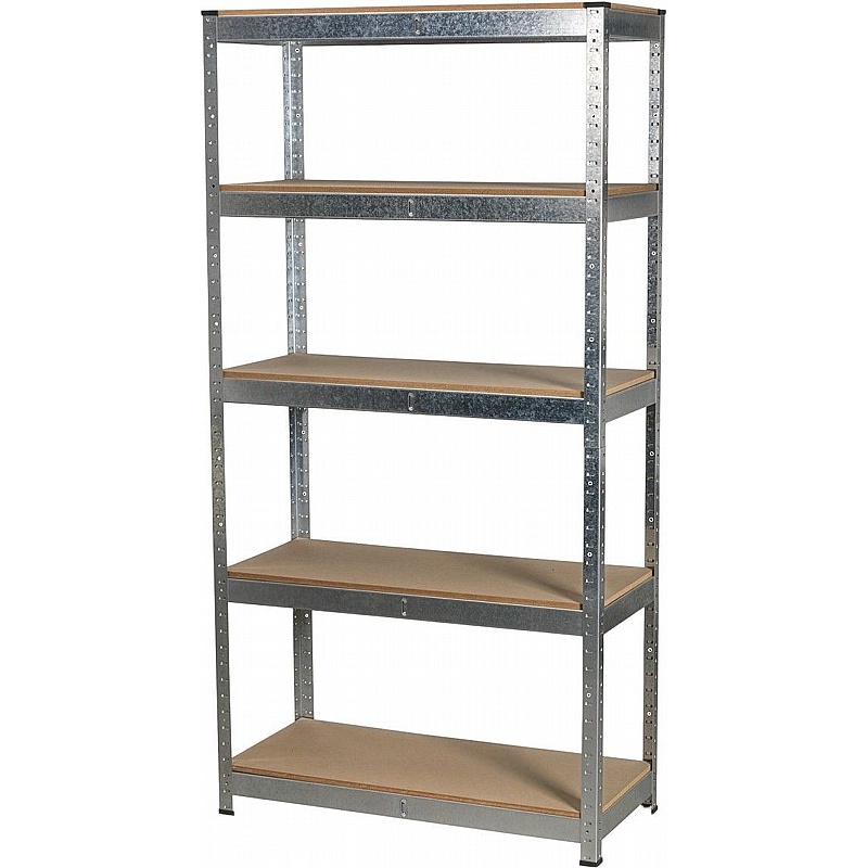 RackIt 350kg Galvanised Steel Boltless 5 Tier Shelving from our ...