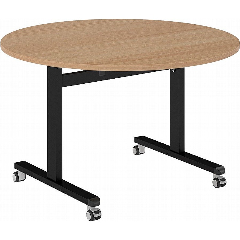 Upsilon Pro Tilting Round Conference and Boardroom Tables - Meeting Room
