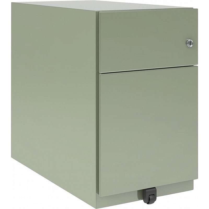 Bisley Note Slimline Steel Under Desk Drawer Mobile Pedestals - Office Storage