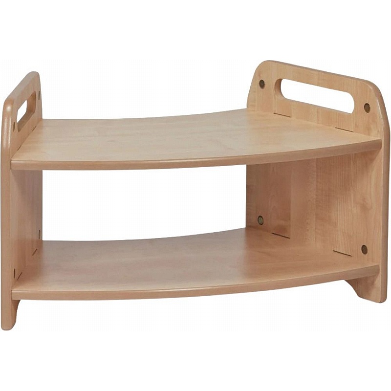 Tidy Tots 45 Degree Curved Open Bookcases - School Furniture