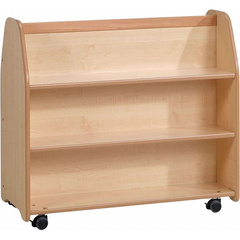 Tidy Tots Mobile Angled Double Sided Trolley - School Furniture