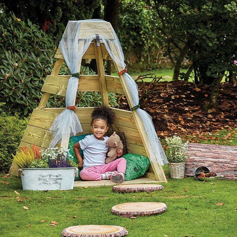 Adventure Tots Nursery Outdoor Reading Teepee - School Furniture