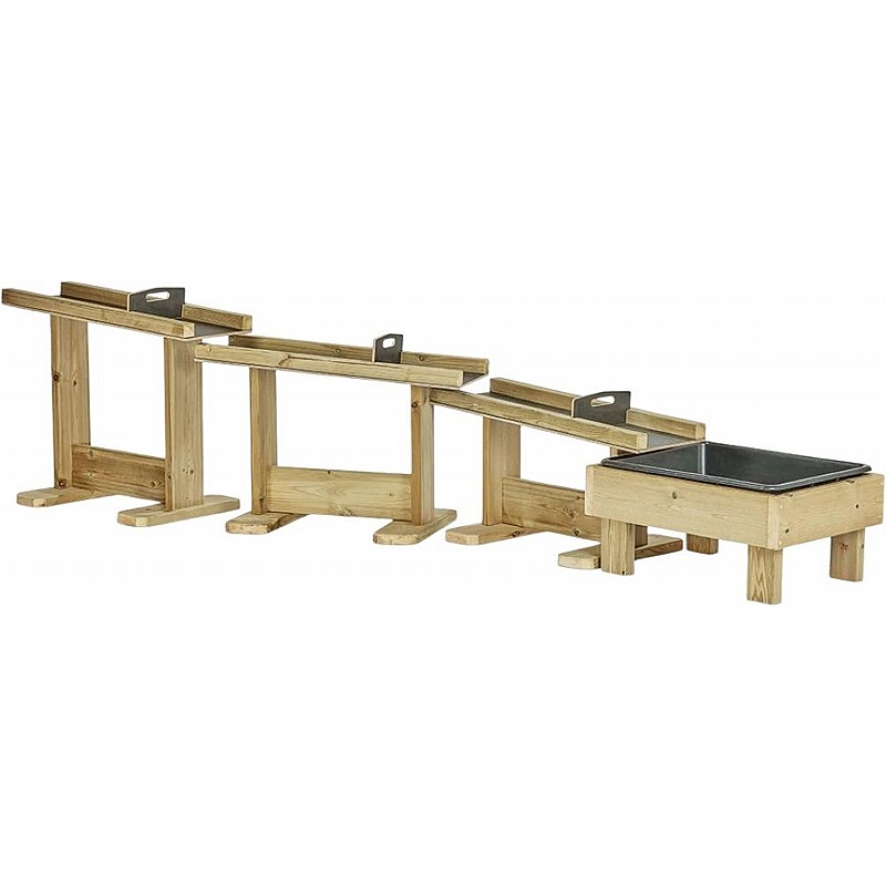 Adventure Tots Nursery Outdoor Water Channelling Set - School Furniture