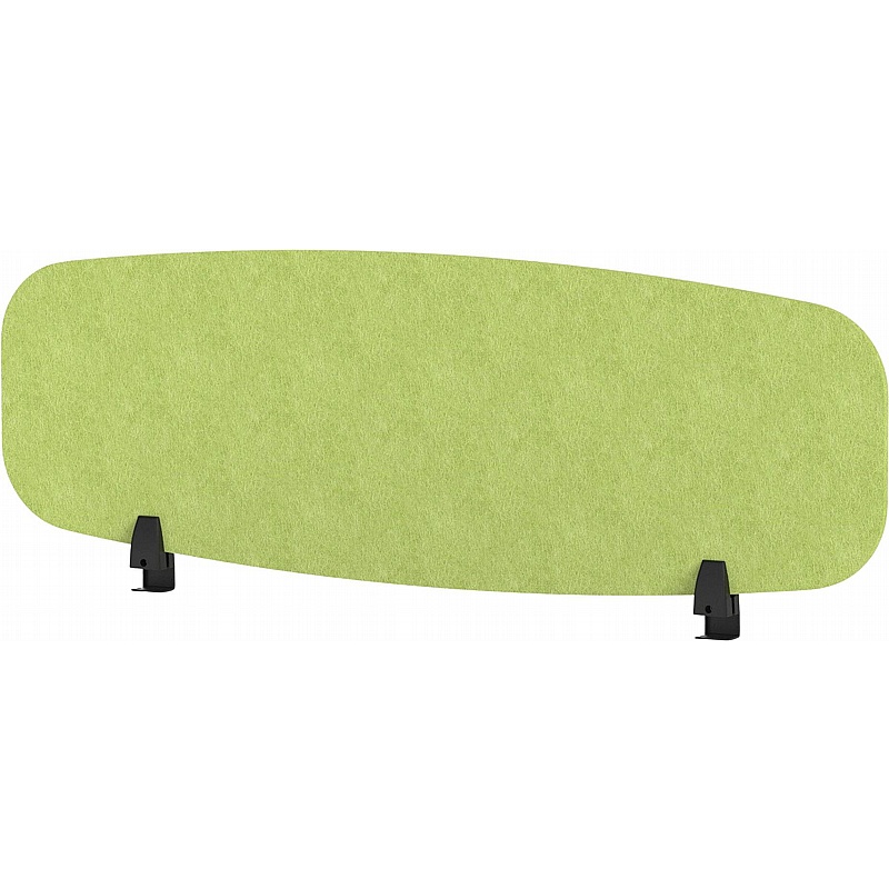 Sch! Acoustic Oblong Desk Mounted Partition Screens - Office Accessories