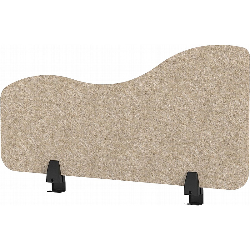 Sch! Acoustic Wave Side Desk Mounted Partition Screens - Office Accessories