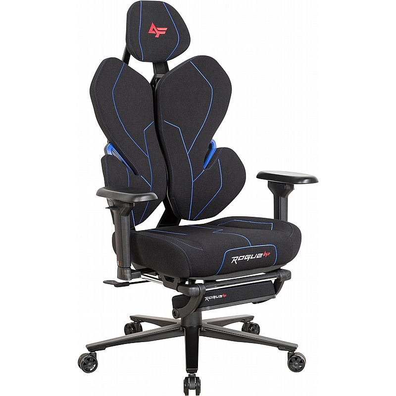 RogueAF - Optima Professional Gaming Chairs with Built in Footrest - Office Chairs