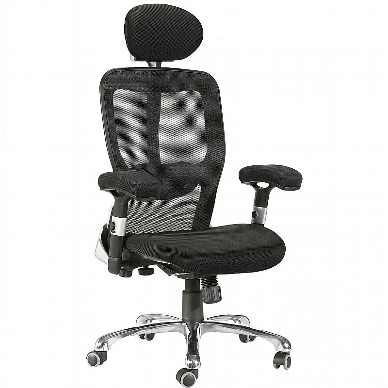 Shadow 24 Stone High Back 24 Hour Mesh Office Chair - Office Chairs