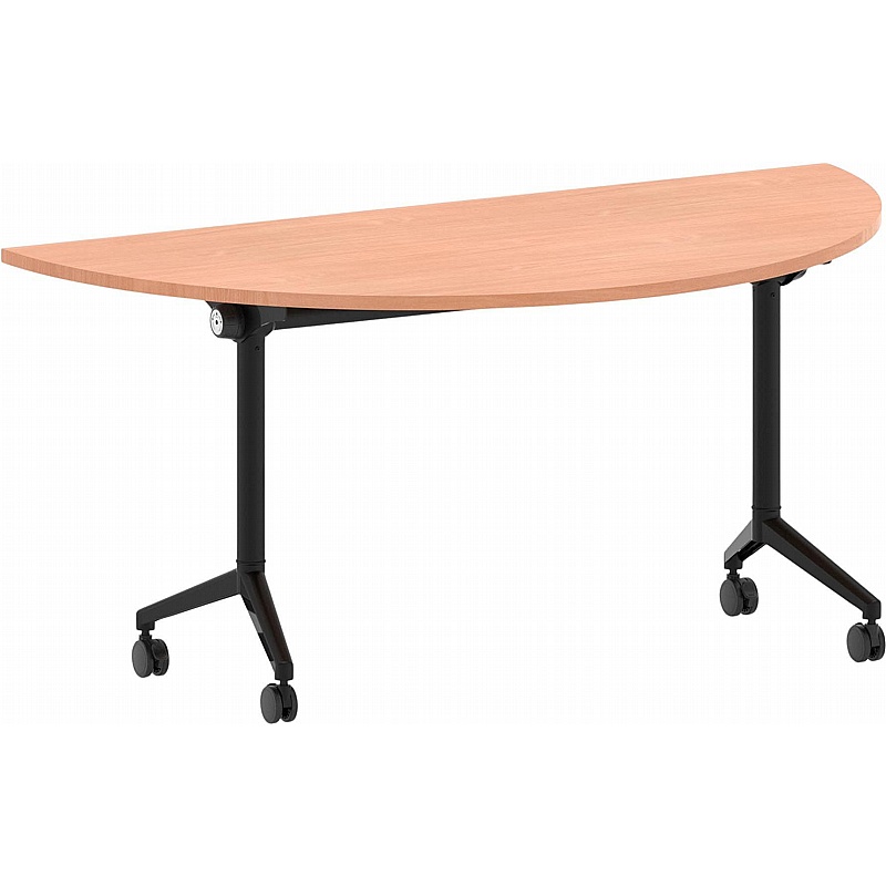 Flex Modular Tilting Semi Circular Conference and Boardroom Tables - Meeting Room
