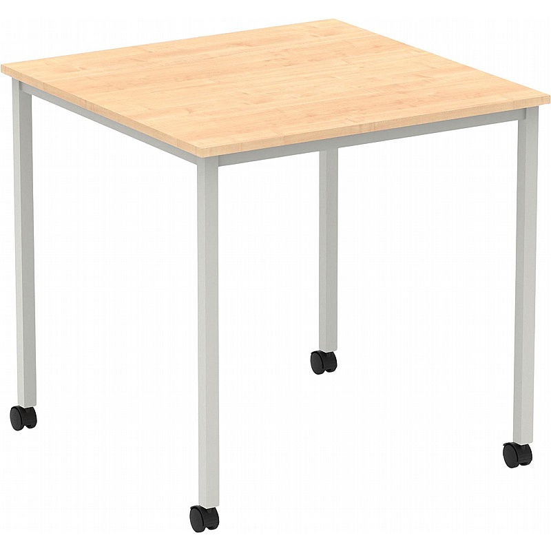 Flex Mobile Square Box Leg Office Tables - Meeting Room