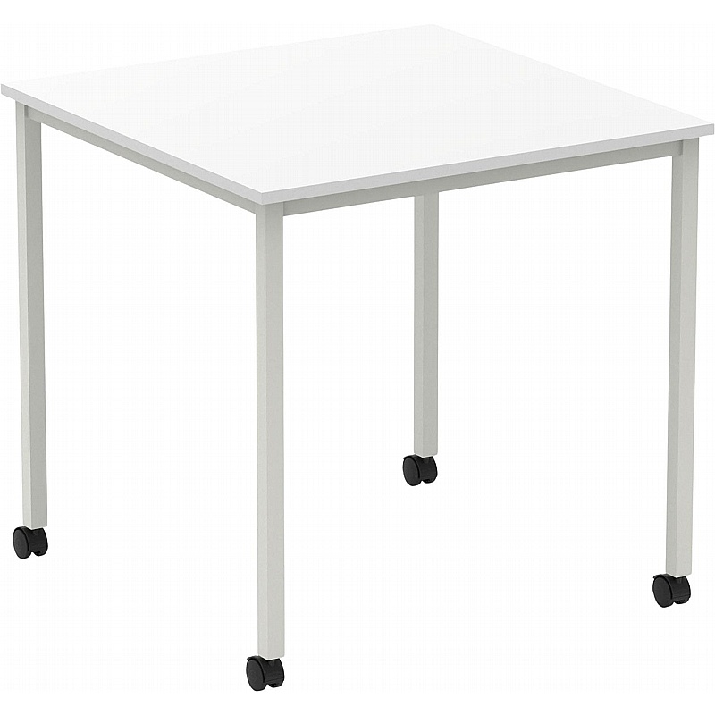 Flex Mobile Square Box Leg Office Tables from our Mobile Tables range.
