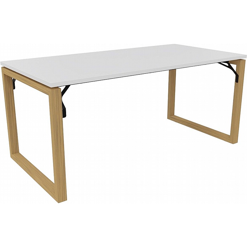 Tract Hoop Leg Rectangular Breakout and Meeting Tables - Meeting Room