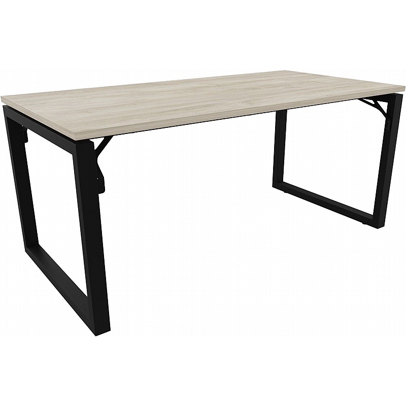 Tract Shades Hoop Leg Rectangular Breakout and Meeting Tables - Meeting Room