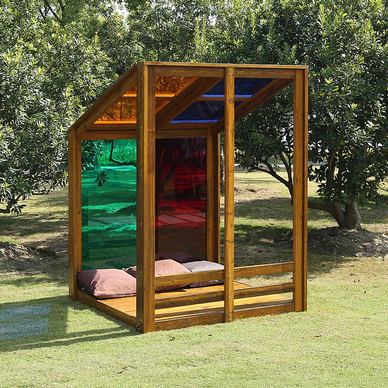 Children's Outdoor Rainbow House - School Furniture