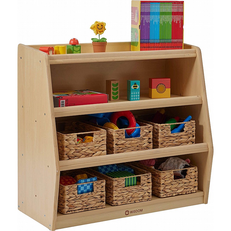 Little Venice Nursery Open Storage Unit - School Furniture