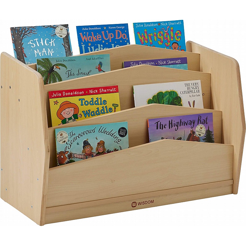 Little Venice 4 Tier Nursery and Library Bookcase - School Furniture