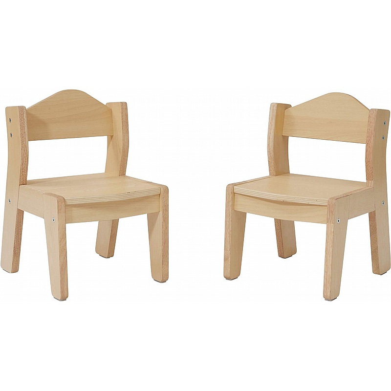 Little Venice Wooden Nursery Chairs - Pack of 2 - School Furniture