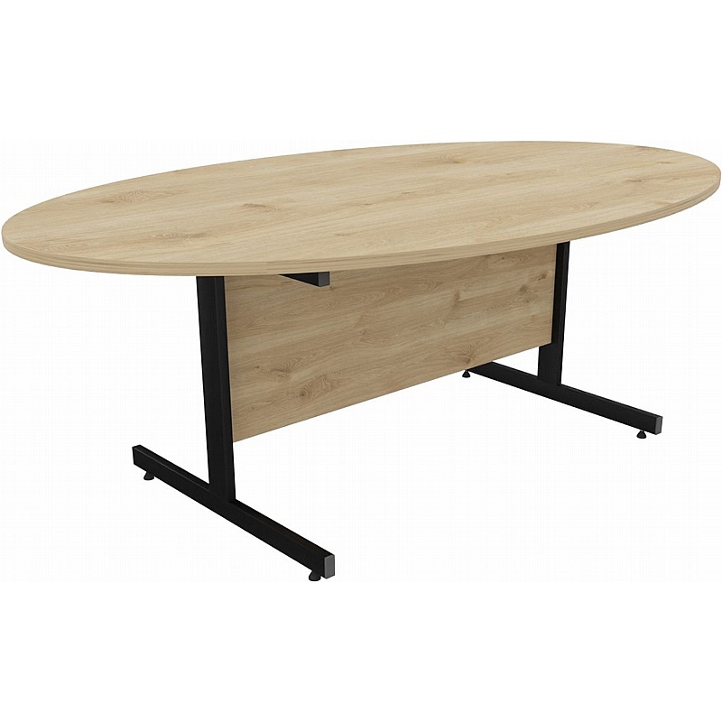 Crest Oval Meeting and Boardroom Tables - Meeting Room
