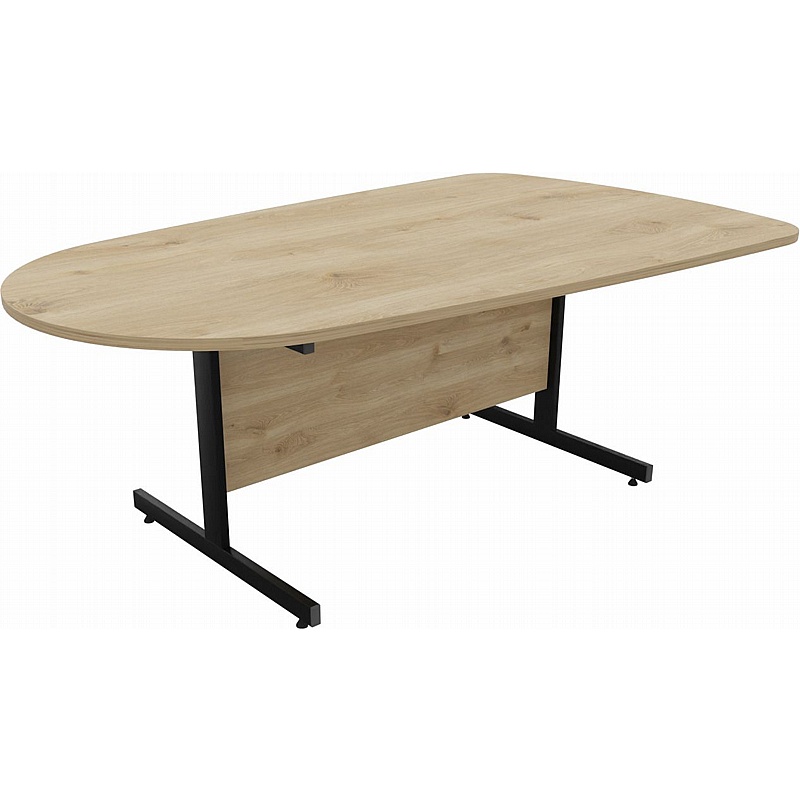 Crest Plectrum Shaped Breakout and Boardroom Tables - Meeting Room