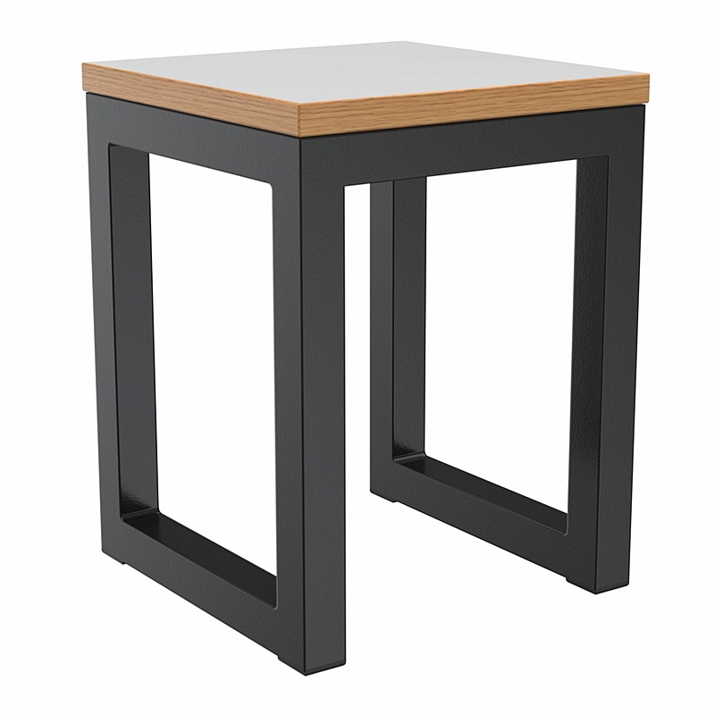 Urban Hoop Leg Low Dining Stool - Breakout & Canteen