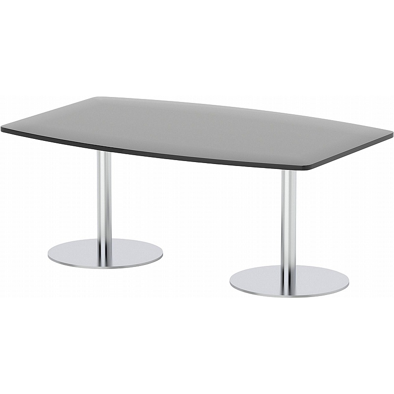 Italia High Gloss Barrel Boardroom Tables - Meeting Room