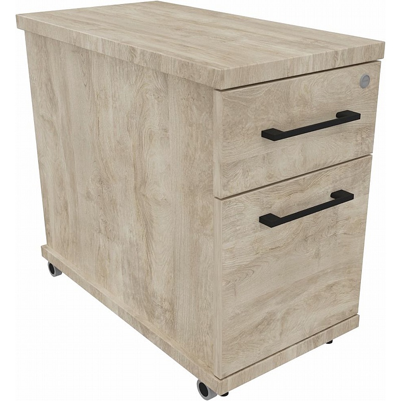 Unified Narrow Low Mobile Under Desk Pedestals - Office Storage