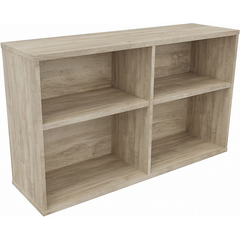 Unified Desk High Wide Bookcases - Office Storage