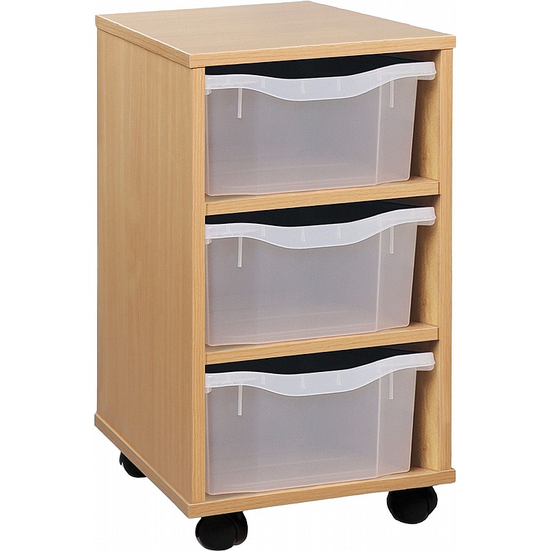Classic 3 Deep Tray Storage - School Furniture