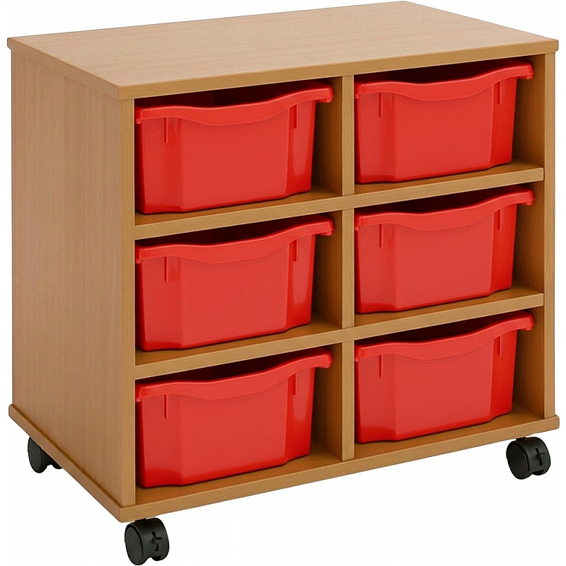UltraBrite 6 Deep Tray Storage - School Furniture
