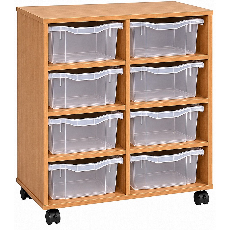 Classic 8 Deep Tray Storage - School Furniture
