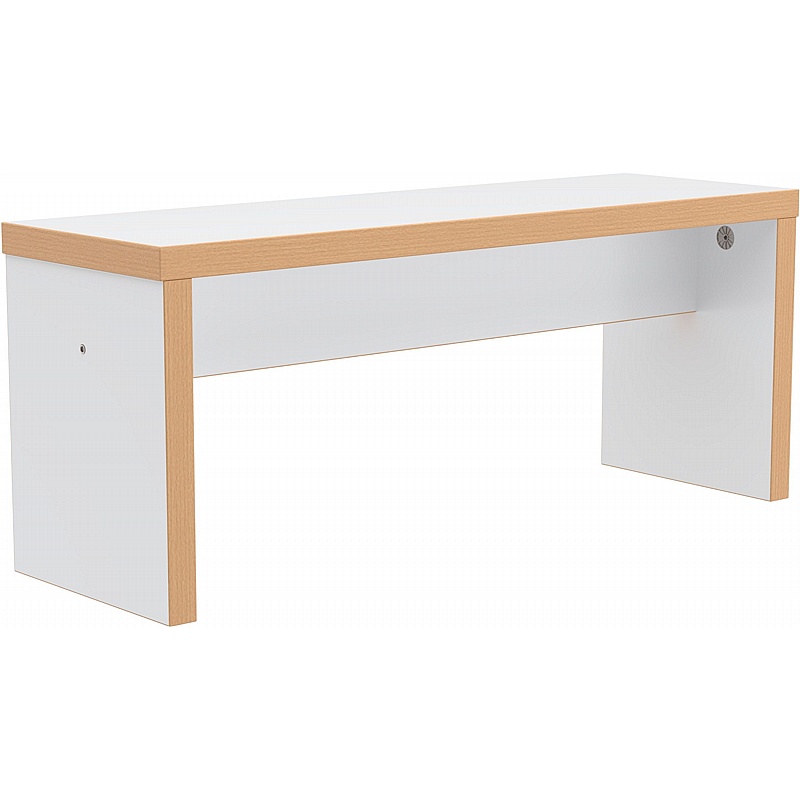 Forest Panel End Dining Bench Seats - Breakout & Canteen