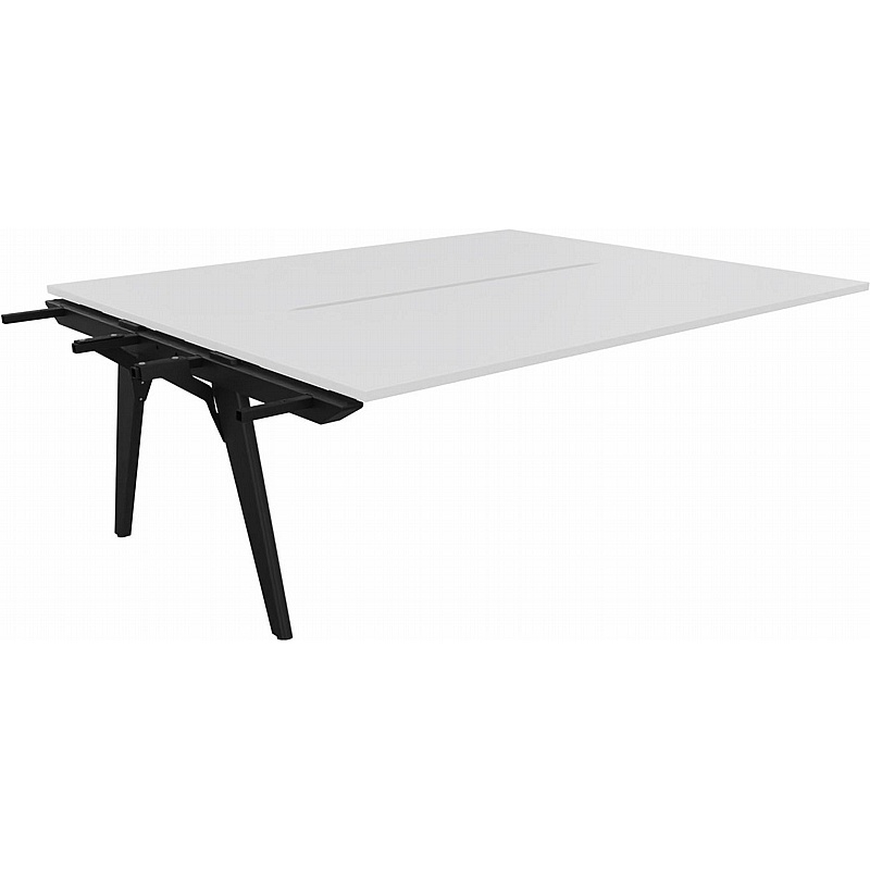 Tract Shades Rectangular Back to Back Bench Extension Desks - Office Desks