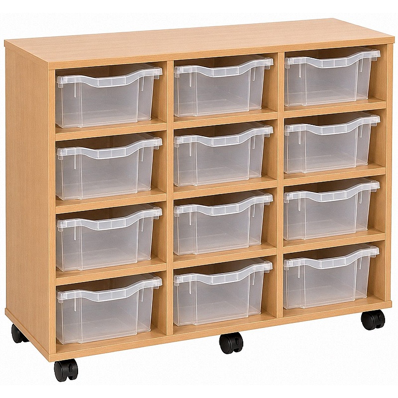 Classic 12 Deep Vertical Tray Storage - School Furniture