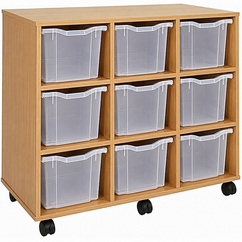 Classic 9 Extra Deep Tray Storage - School Furniture